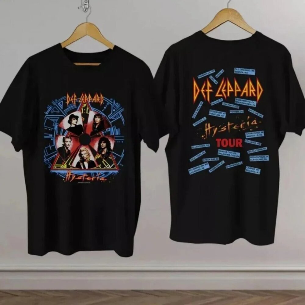 Vintage Def Leppard Hysteria Concert Tour T-Shirt_56_11zon 98